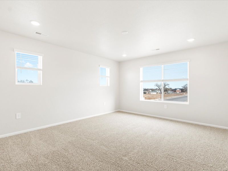 Spacious, unfurnished interior of a new home in Westgate, Greeley (Image 10). Spacious, unfurnished interior of a new home in Westgate, Greeley (Image 10).