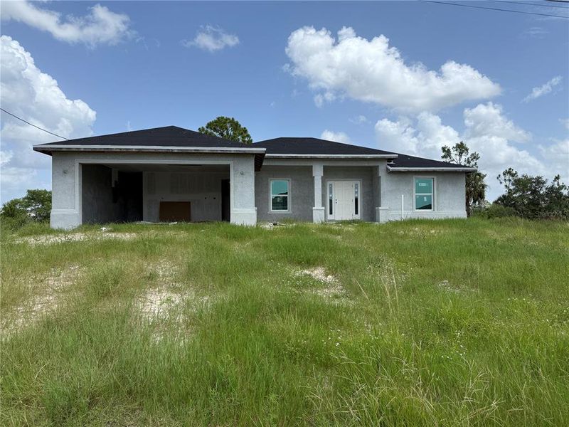 In-progress construction of a new home in , Cape Coral, FL (Image 12).