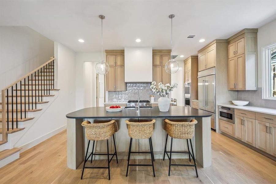 Furnished interior view inside a new home in , Dallas (Image 9). Furnished interior view inside a new home in , Dallas (Image 9).