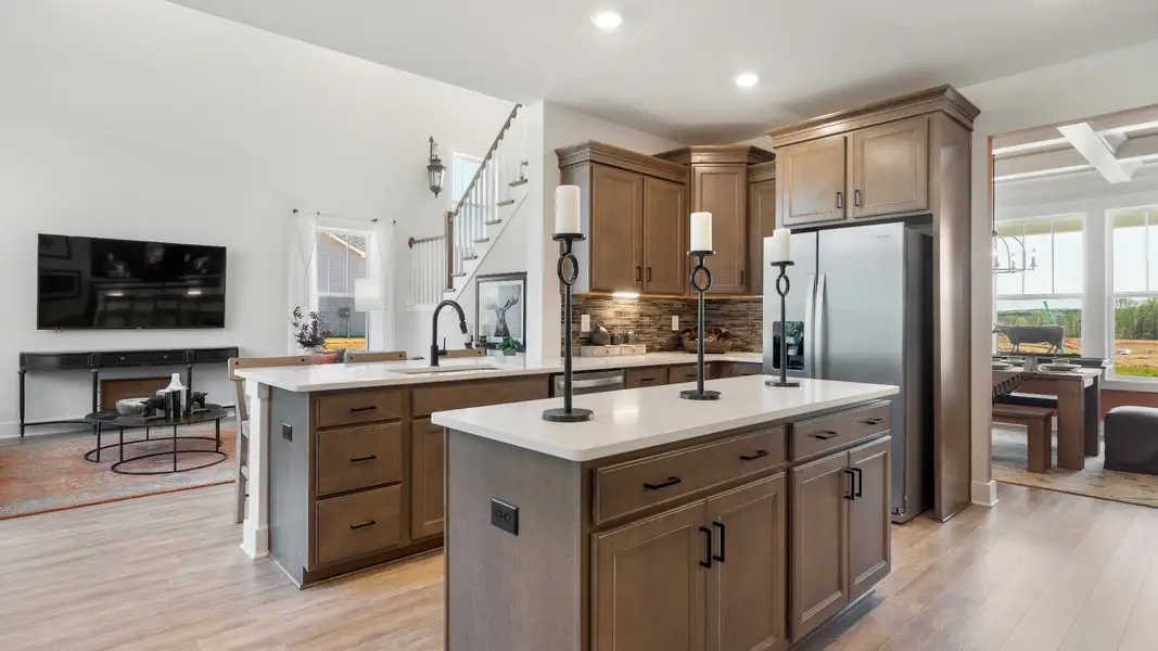 Kitchen of The Sutherland Design by DRB Homes