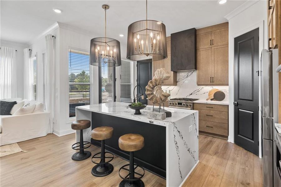 Furnished interior view inside a new home in Waterhaven, Cumming (Image 12).