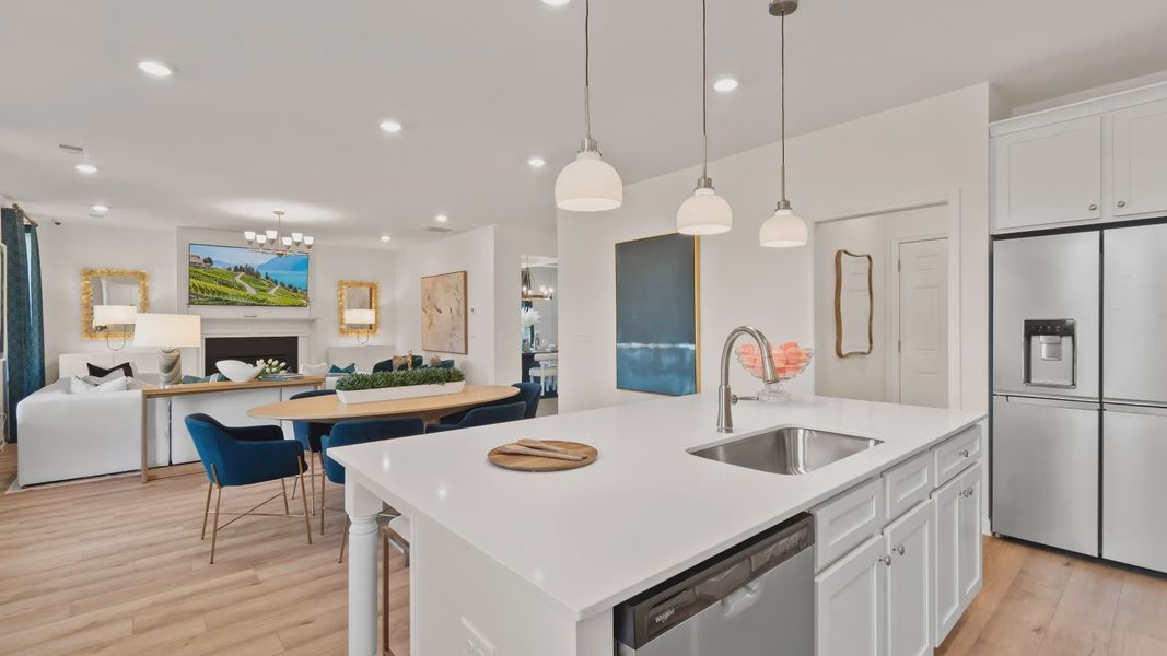 Furnished interior view inside a new home in Hamilton Lakes, Loganville (Image 17).