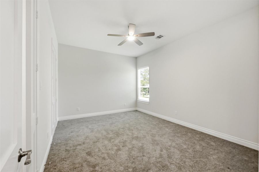 Downstairs secondary bedroom POV 2
