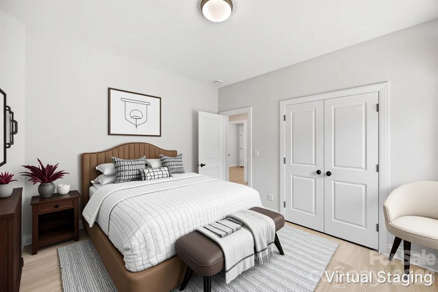 Furnished interior view inside a new home in , Gastonia (Image 10).