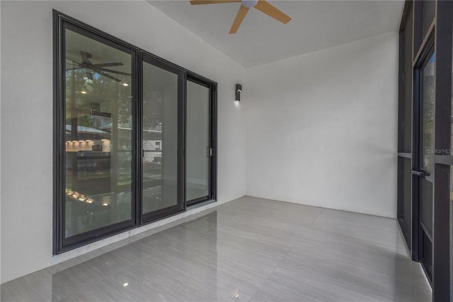 Exterior details and patio area of a home in , Tampa (Image 3). Exterior details and patio area of a home in , Tampa (Image 3).