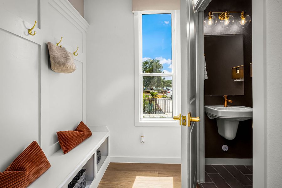 Representative furnished interior of a home built from the Asherton by Pulte Homes in Monarch on Main, Round Rock (Image 37).