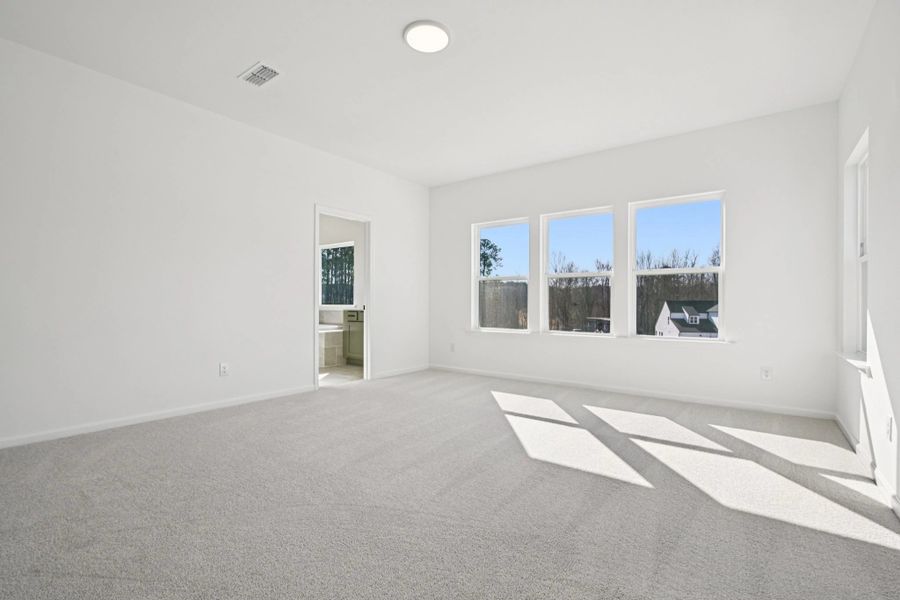 Primary Bed featuring the AW Collection® Rosemary - A grounded, calming space with natural flow.