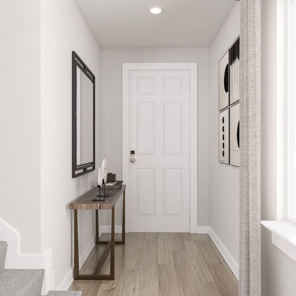 Furnished interior view inside a new home in Union Collection at Park Central, Georgetown (Image 4).