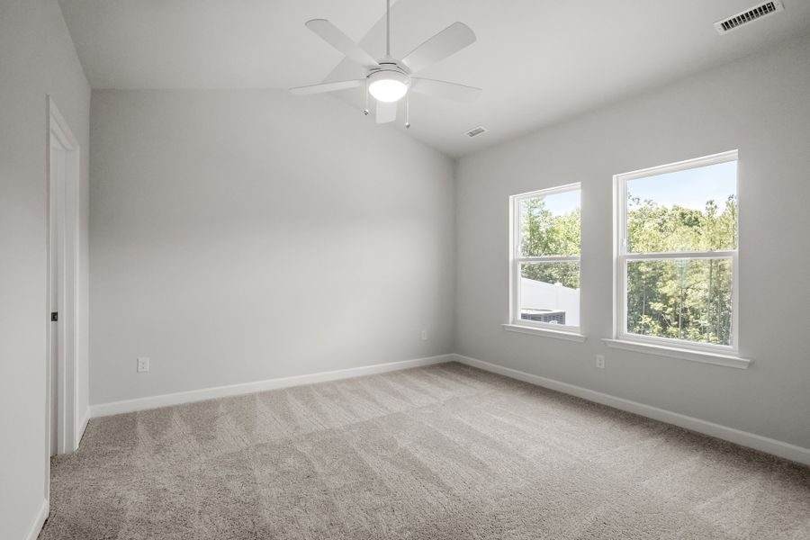 Spacious, unfurnished interior of a new home in Ovation at Sweetbrier, Durham (Image 20). Spacious, unfurnished interior of a new home in Ovation at Sweetbrier, Durham (Image 20).