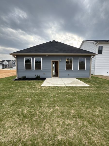 Exterior details and patio area of a home in Windsor, North Augusta (Image 3).