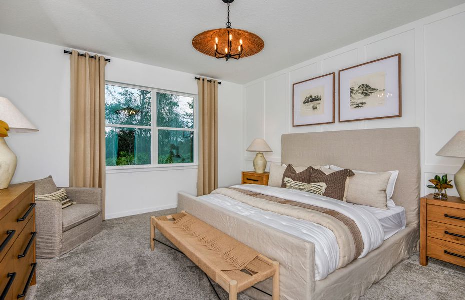 Furnished interior view inside a new home in Vida's Way, Wesley Chapel (Image 17).