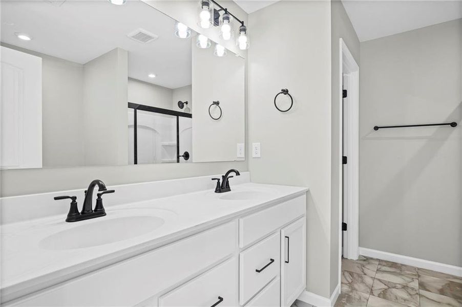 Furnished interior view inside a new home in Sage Woods, Dallas (Image 5).