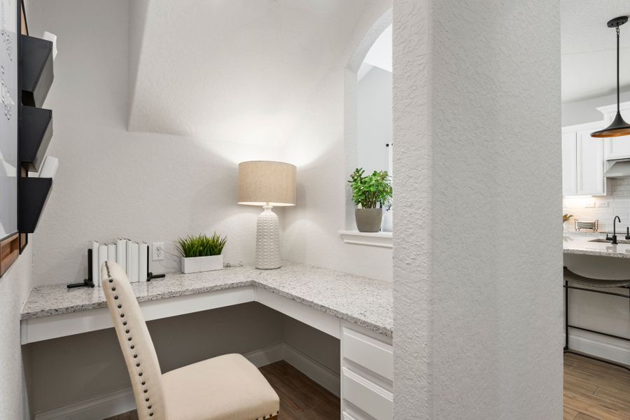 Furnished interior view inside a new home in Lily Springs, Seguin (Image 14). Furnished interior view inside a new home in Lily Springs, Seguin (Image 14).