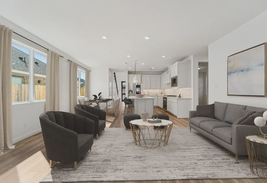 Plan 3049 dining - staged - 4 of 15 Plan 3049 dining - staged - 4 of 15