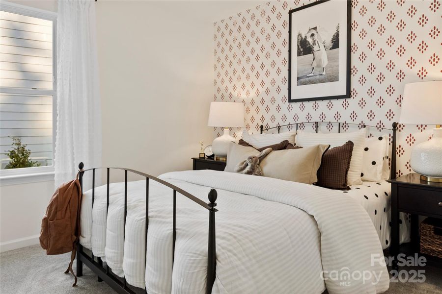 Furnished interior view inside a new home in Sheffield, Indian Trail (Image 6). Furnished interior view inside a new home in Sheffield, Indian Trail (Image 6).