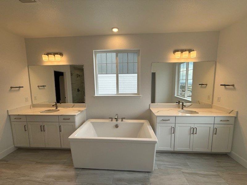 Furnished interior view inside a new home in Macanta, Castle Rock (Image 5).