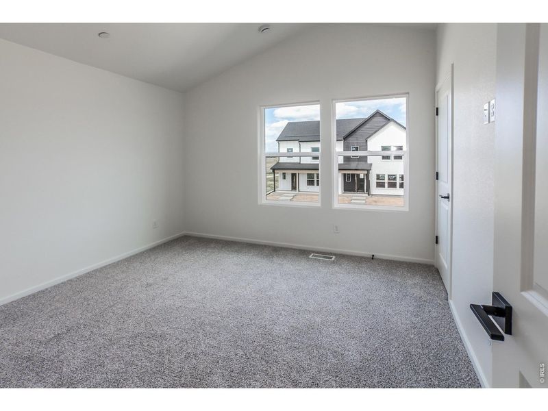 Spacious, unfurnished interior of a new home in Prairie Song Story Collection - Single Family Homes, Windsor (Image 18).