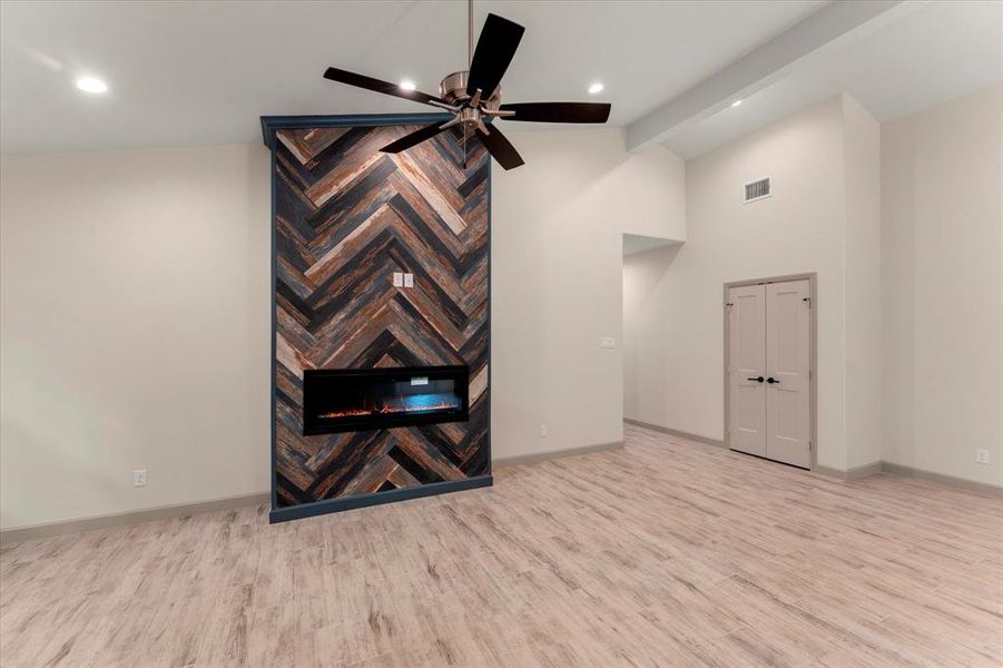 Furnished interior view inside a new home in , Gun Barrel City (Image 13). Furnished interior view inside a new home in , Gun Barrel City (Image 13).