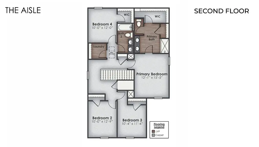 2D floor plan layout of this home in Bella Point, Bolivia, NC (Image 5).