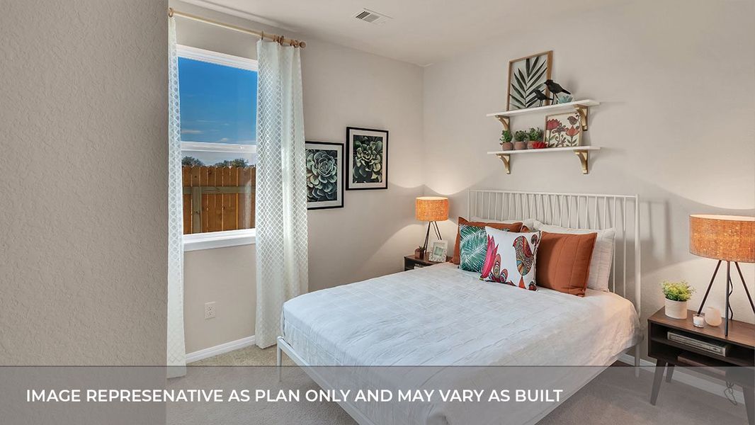 Representative furnished interior of a home built from the The Gaven by D.R. Horton in Talavera, Kyle (Image 7).