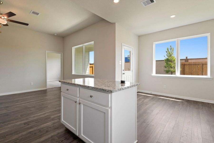 Furnished interior view inside a new home in Pinewood Trails, Cleveland (Image 5).
