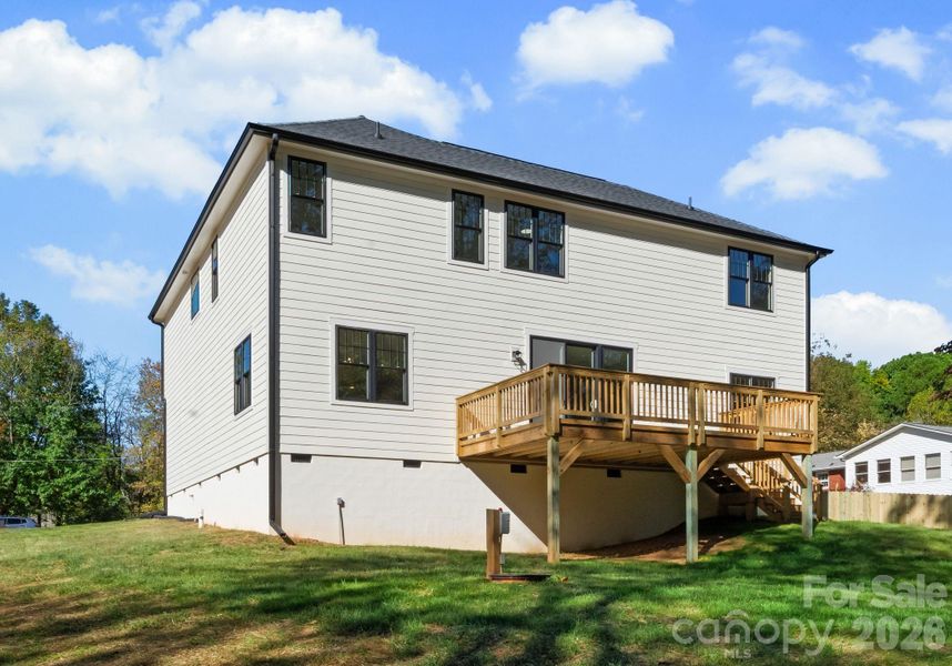 Exterior details and patio area of a home in , Mooresville (Image 31).