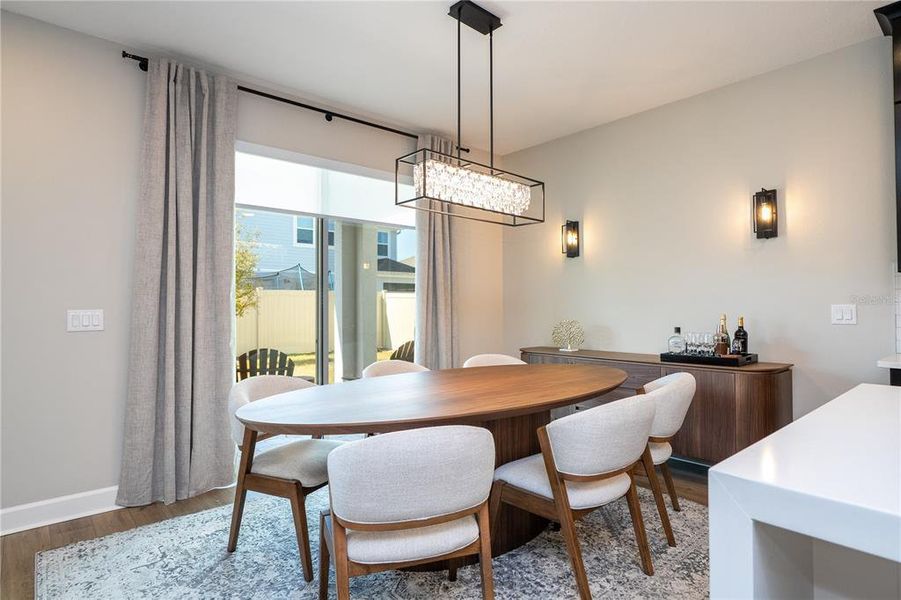 Furnished interior view inside a new home in Eden at Crossprairie, St. Cloud (Image 42).