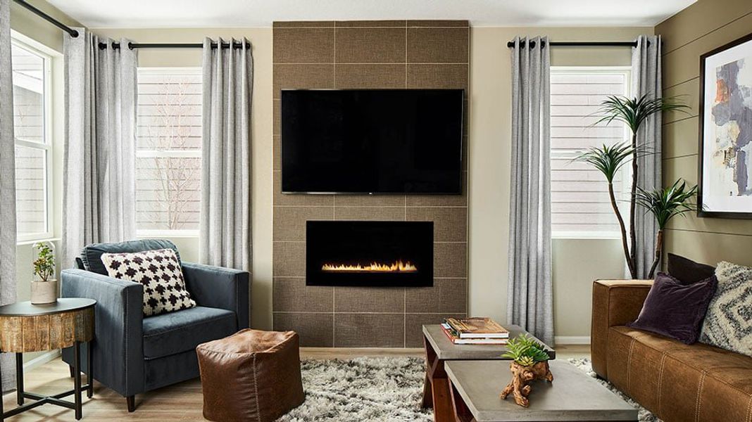 Furnished interior view inside a new home in Farmlore, Brighton (Image 7).