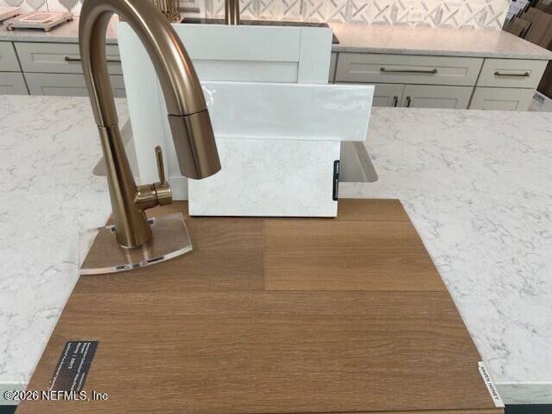 Sample of building materials used in homes in Reflections at Nocatee, Ponte Vedra (Image 34).