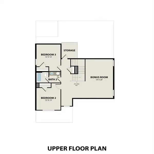2D floor plan layout of this home in Mercer Meadows, Royse City, TX (Image 4). 2D floor plan layout of this home in Mercer Meadows, Royse City, TX (Image 4).