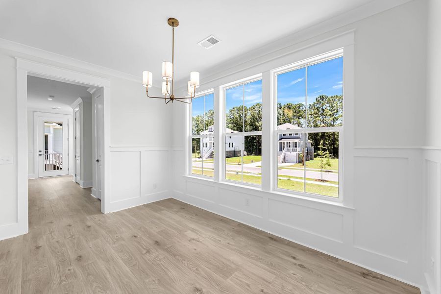Spacious, unfurnished interior of a new home in Miller's Crossing, Johns Island (Image 41). Spacious, unfurnished interior of a new home in Miller's Crossing, Johns Island (Image 41).
