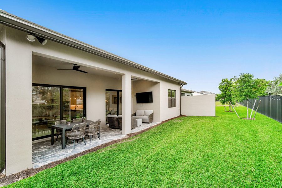 backyard-room for a lap pool
