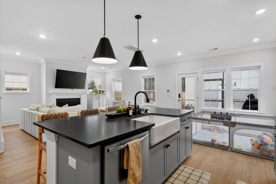 Furnished interior view inside a new home in , Summerville (Image 18).