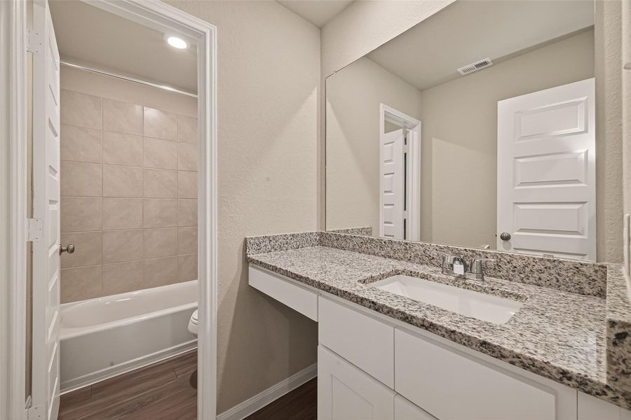 Furnished interior view inside a new home in Wayside Village, Houston (Image 13).