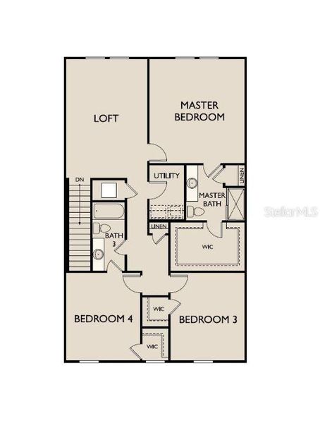 2D floor plan layout of this home in Pinecone Reserve, Brooksville, FL (Image 3). 2D floor plan layout of this home in Pinecone Reserve, Brooksville, FL (Image 3).
