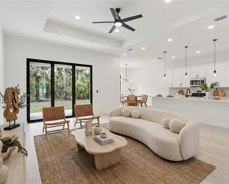 Furnished interior view inside a new home in , North Port (Image 13).
