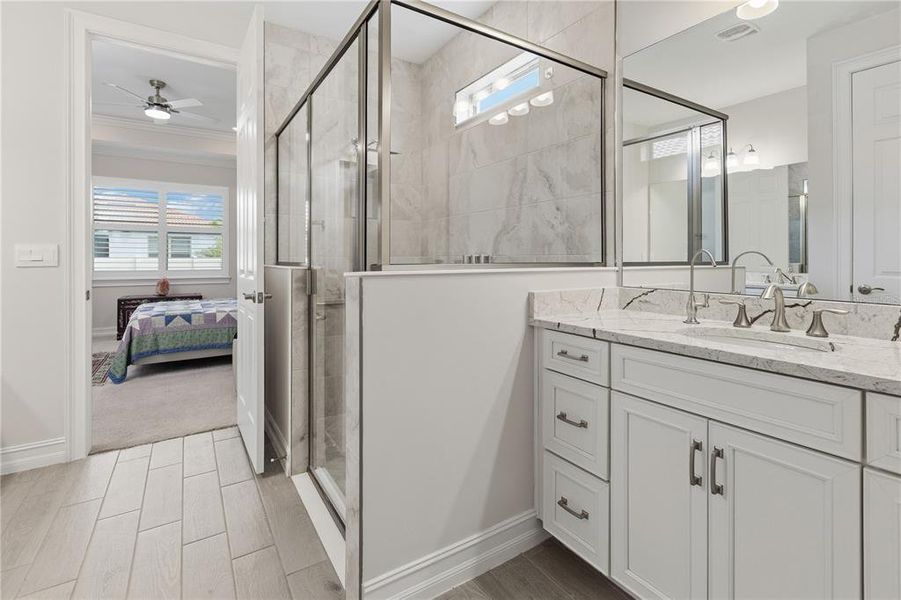 Furnished interior view inside a new home in , Nokomis (Image 15).