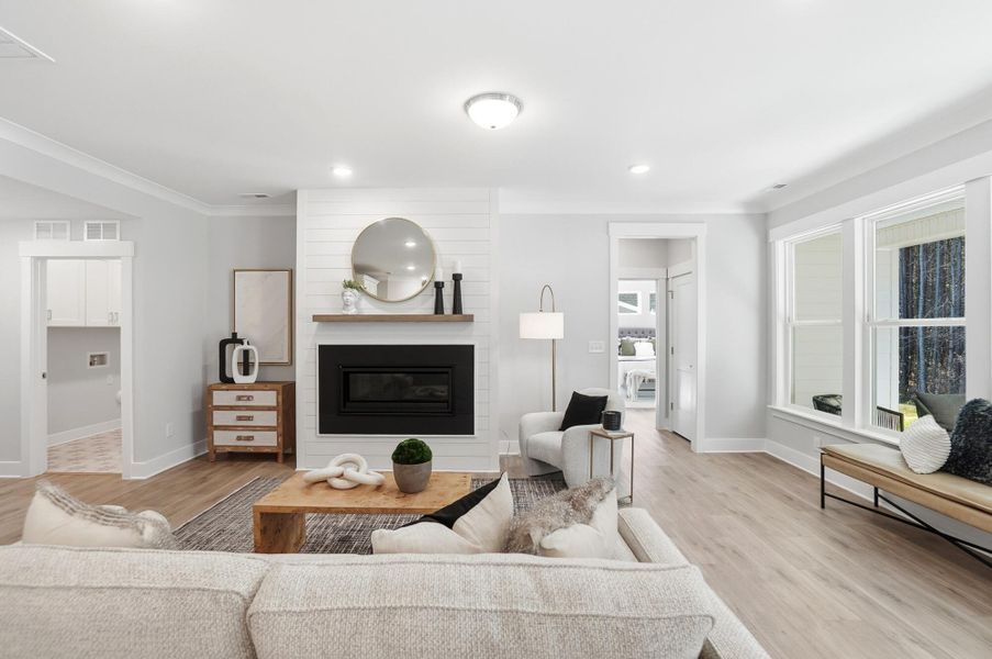 Furnished interior view inside a new home in Rone Creek, Waxhaw (Image 19).