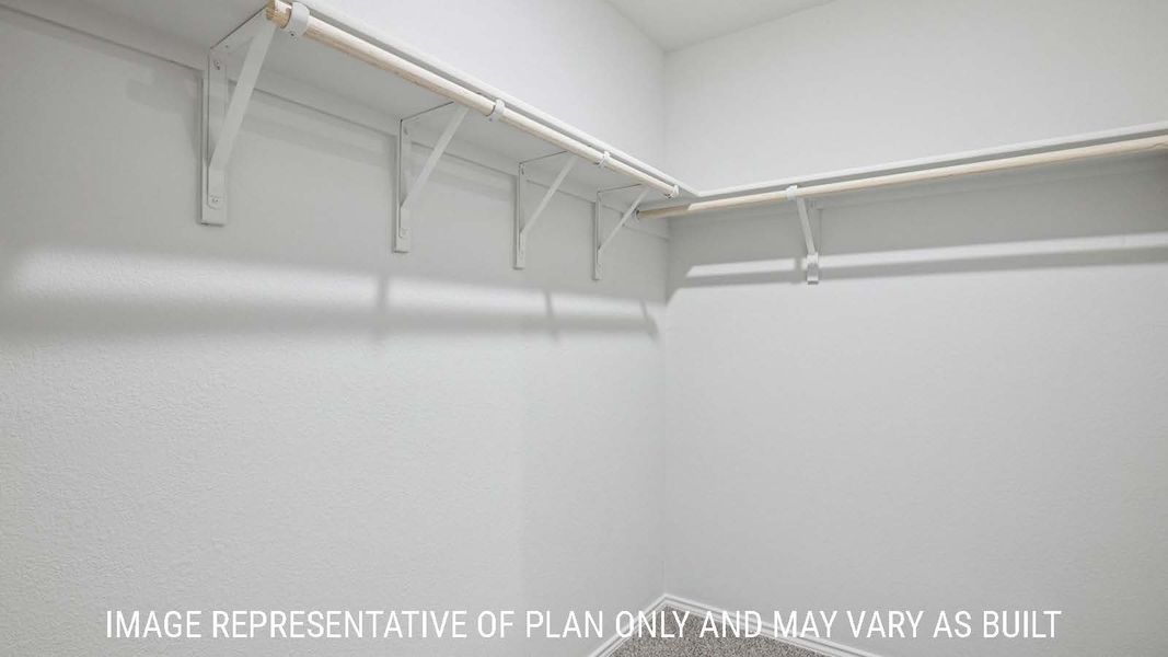 Representative unfurnished interior of a home built from the Caprock by D.R. Horton in Pecan Creek, Temple (Image 23).