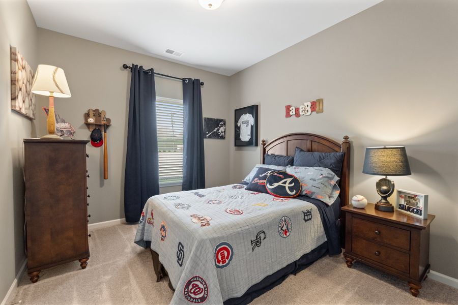 Furnished interior view inside a new home in The Andros, Dalton (Image 22).