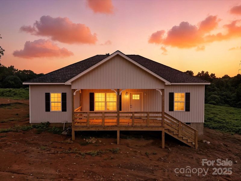 Front exterior of a new home in , Clover, SC, highlighting curb appeal (Image 16).