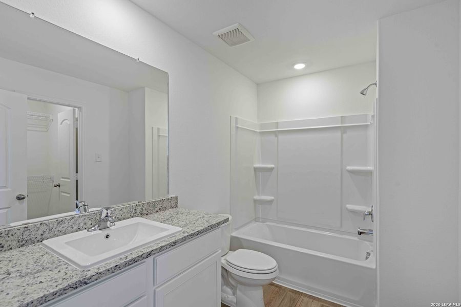 Furnished interior view inside a new home in , San Antonio (Image 9). Furnished interior view inside a new home in , San Antonio (Image 9).