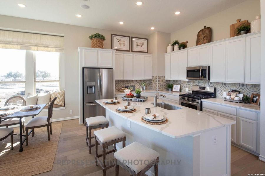 Furnished interior view inside a new home in Davis Ranch, San Antonio (Image 16).