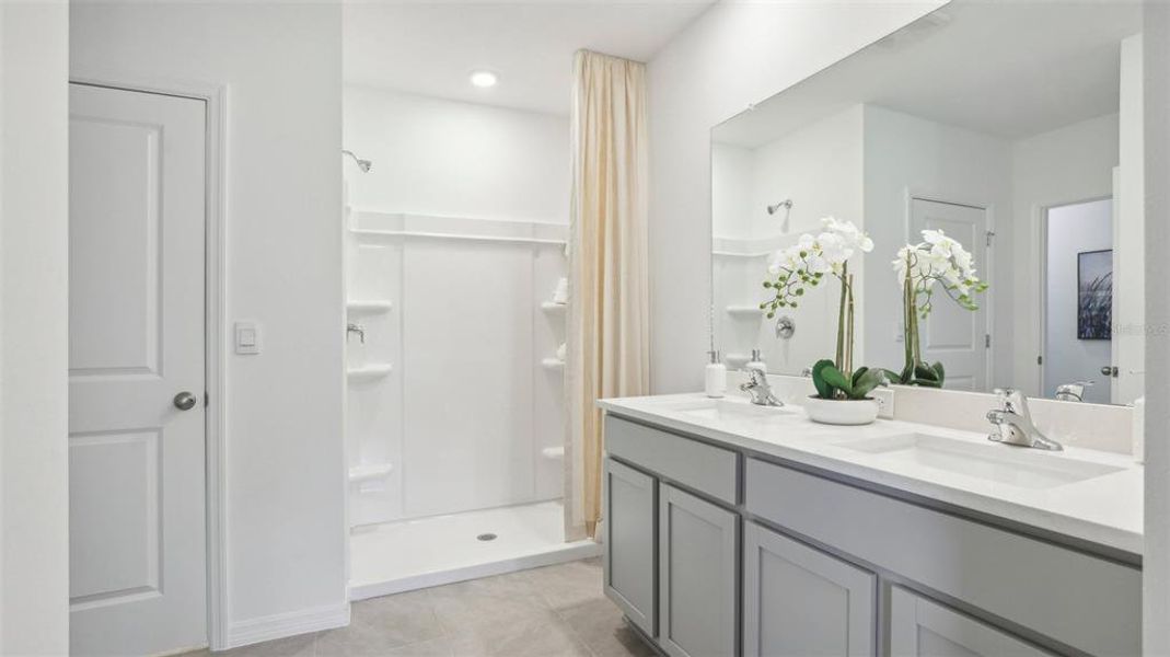 Furnished interior view inside a new home in Rye Crossing, Parrish (Image 25).