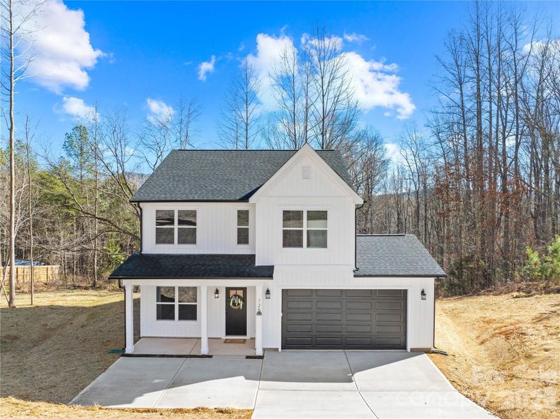 Front exterior of a new home in , Kings Mountain, NC, highlighting curb appeal (Image 24).