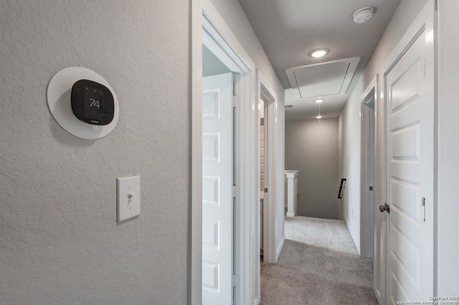 Furnished interior view inside a new home in Hiddenbrooke, Seguin (Image 17). Furnished interior view inside a new home in Hiddenbrooke, Seguin (Image 17).