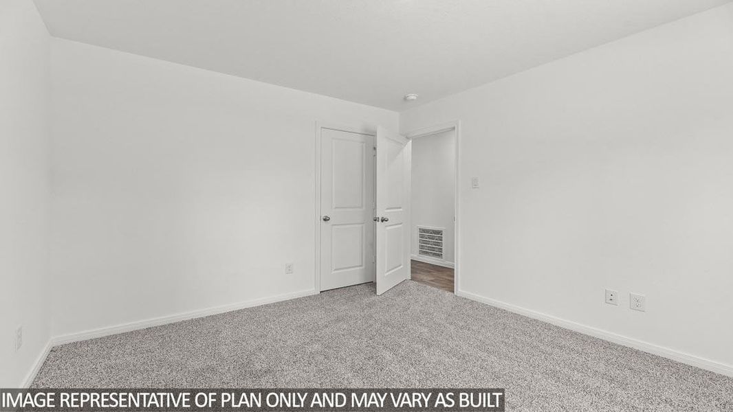 Spacious, unfurnished interior of a new home in Castles Edge, Willis (Image 9). Spacious, unfurnished interior of a new home in Castles Edge, Willis (Image 9).