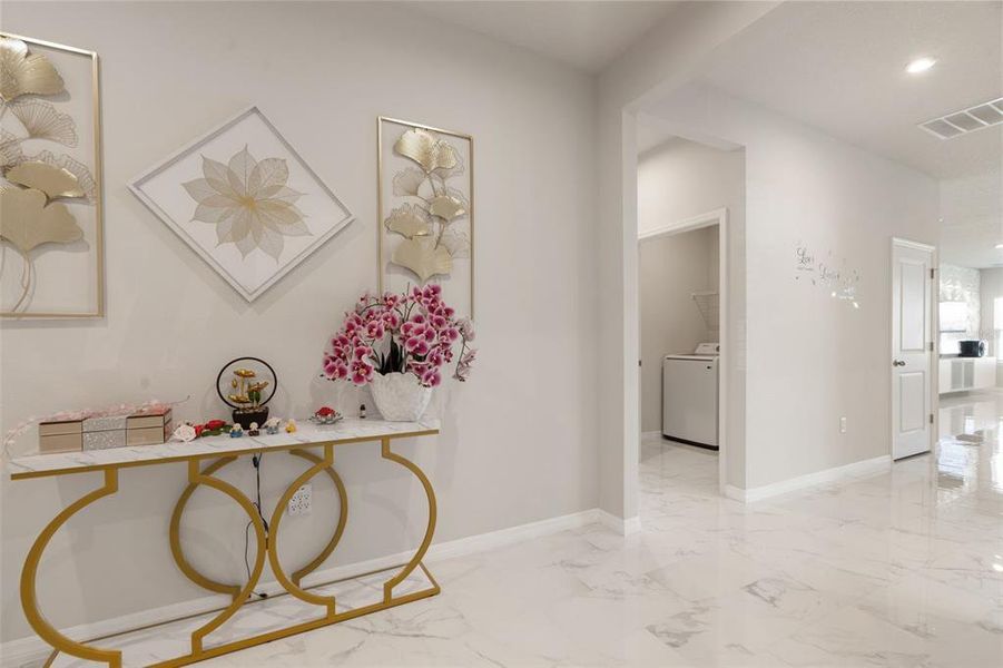 Furnished interior view inside a new home in , Wesley Chapel (Image 9).