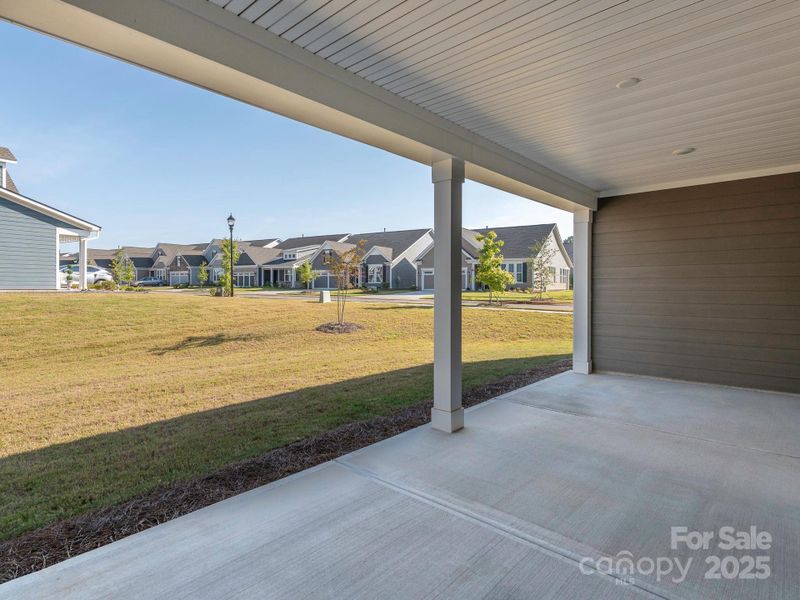 Exterior details and patio area of a home in , Charlotte (Image 3).