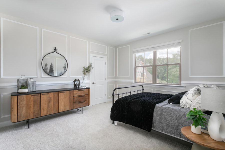 Furnished interior view inside a new home in The Farmstead, Hixson (Image 8).